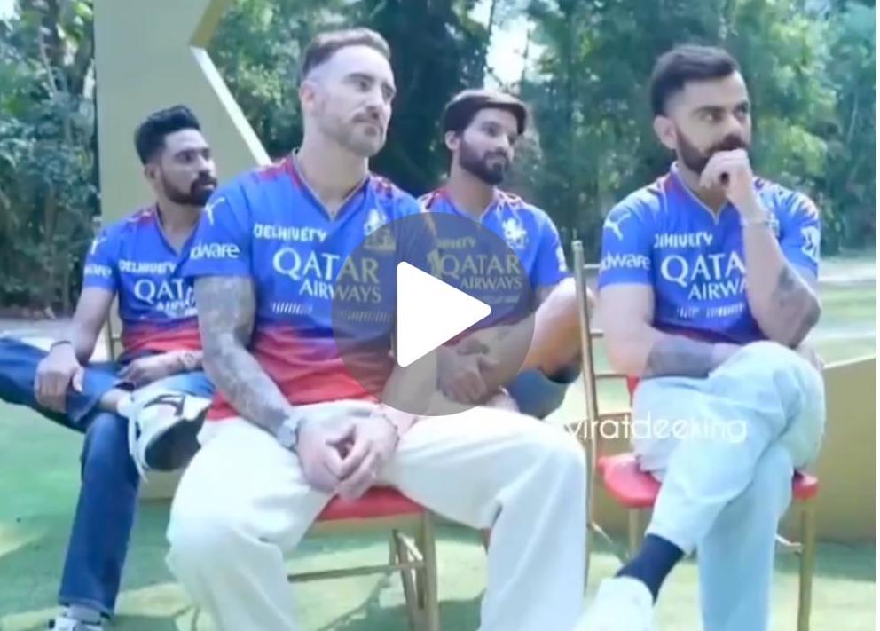 [Watch] Kohli's Hilarious 'Your Wife' Remark On Dinesh Karthik Leaves RCB Teammates In Splits